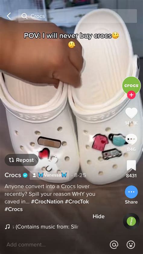 crocs tiktok|tiktok cow crocs.